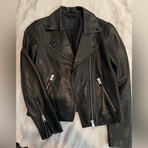 AllSaints Dalby Leather Biker Jacket
